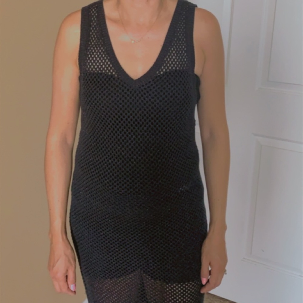 See Through Net Dress